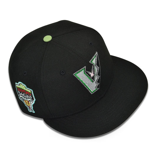 Arizona Diamondbacks "VOLDEMORT" Exclusive New Era 59Fifty Fitted Hat - Black