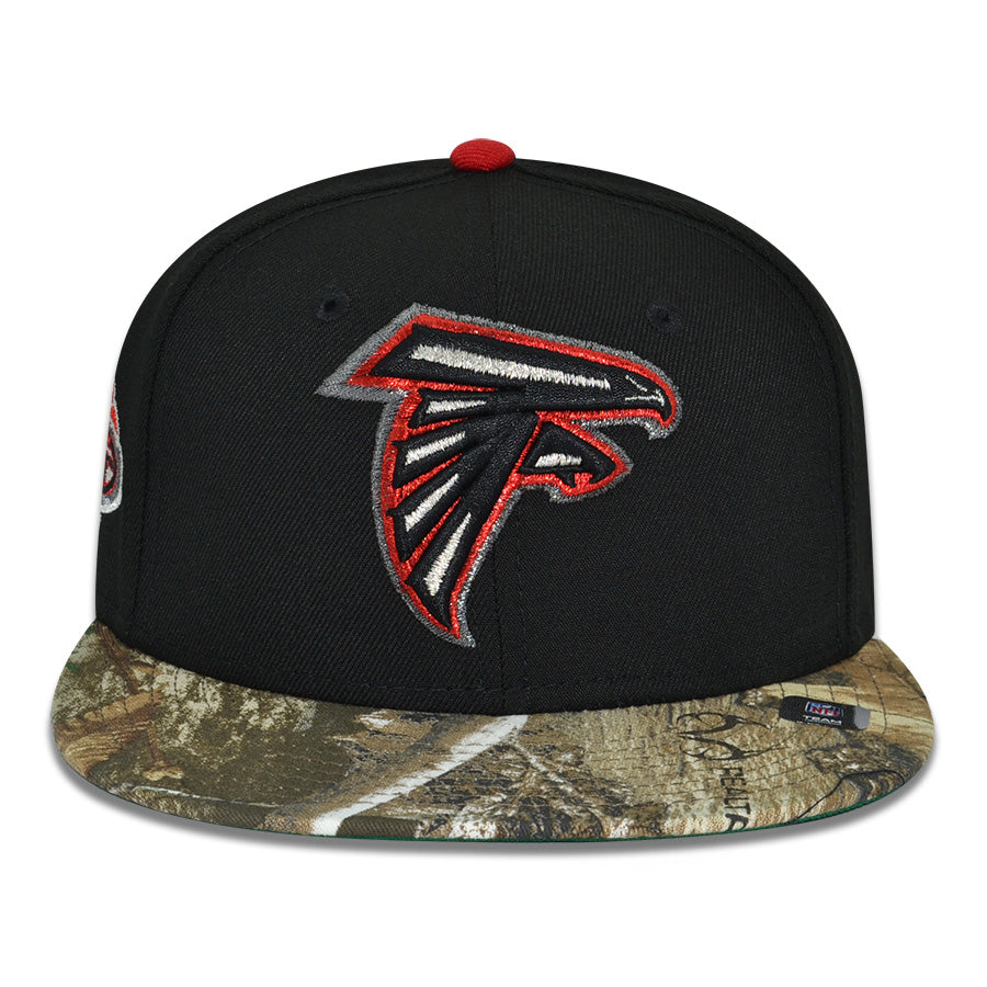 Atlanta Falcons "THE HUNTER" Exclusive New Era 59Fifty Fitted Hat - Black/Real Tree