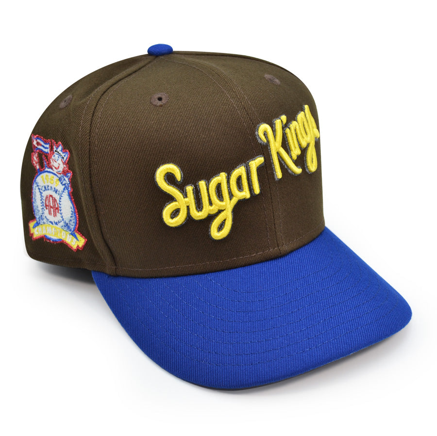 Havana Sugar Kings 1959 AAA Champions Exclusive New Era 59Fifty Fitted Hat - Walnut/Royal