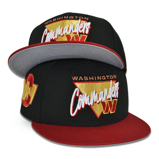 Washington Commanders "RAISE HAIL" Exclusive New Era 59Fifty Fitted Hat - Black/HRed