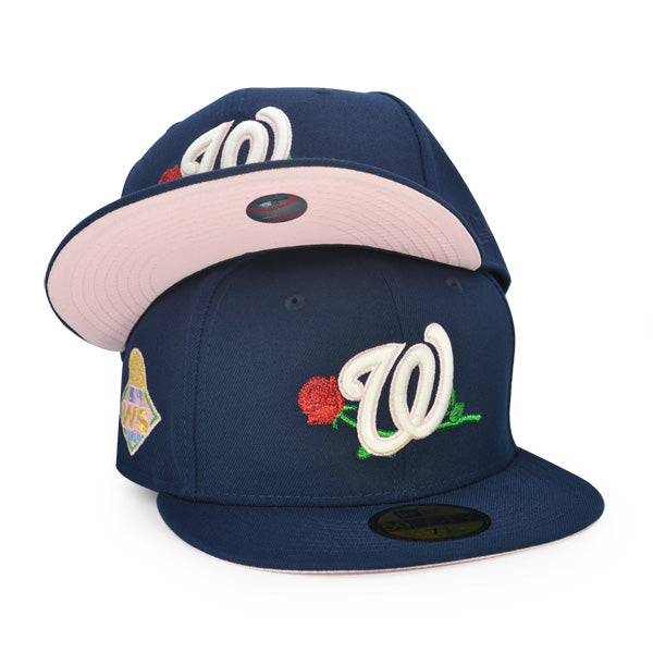 Washington Nationals 2019 World Series MOTHER'S DAY Exclusive New Era 59Fifty Fitted Hat - Navy