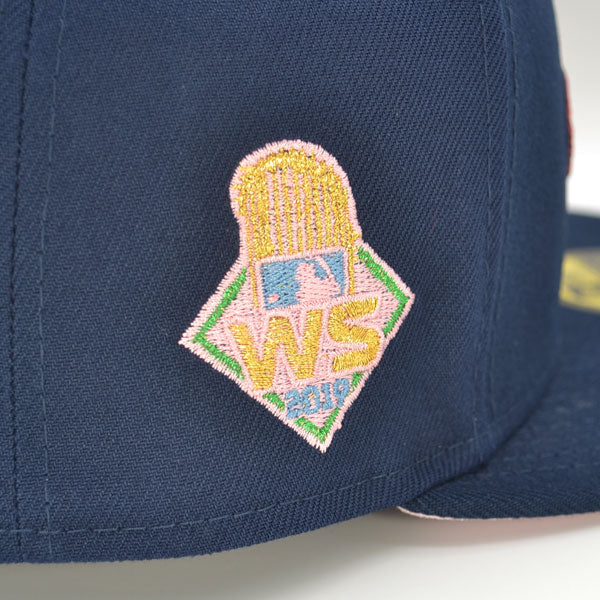 Washington Nationals 2019 World Series MOTHER'S DAY Exclusive New Era 59Fifty Fitted Hat - Navy