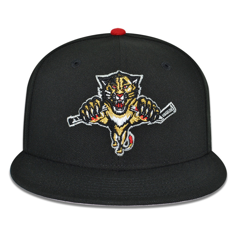 Florida Panthers "FLYING PINKY" Exclusive New Era 59Fifty Fitted Hat - Black/Pinky UV