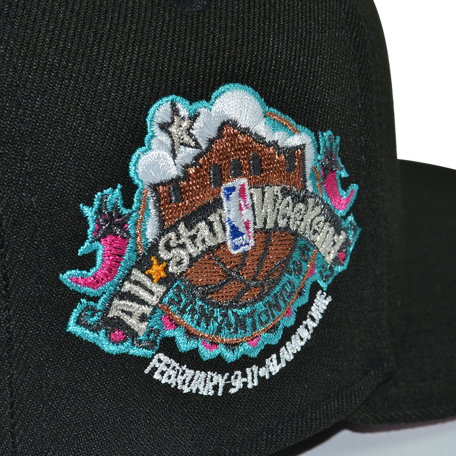 San Antonio Spurs "ALAMO NIGHTS" Exclusive New Era 59Fifty Fitted Hat - Black Pinky