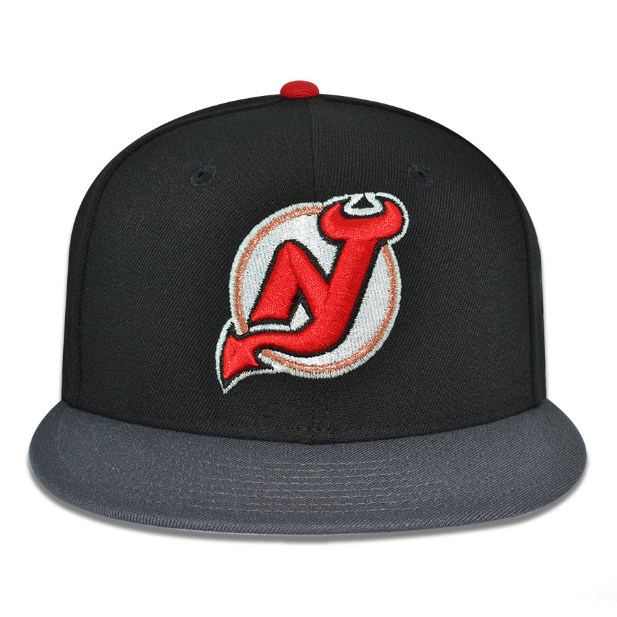 New Jersey Devils "95 INFERNO" Exclusive New Era 59Fifty Fitted Hat - Black/Graphite