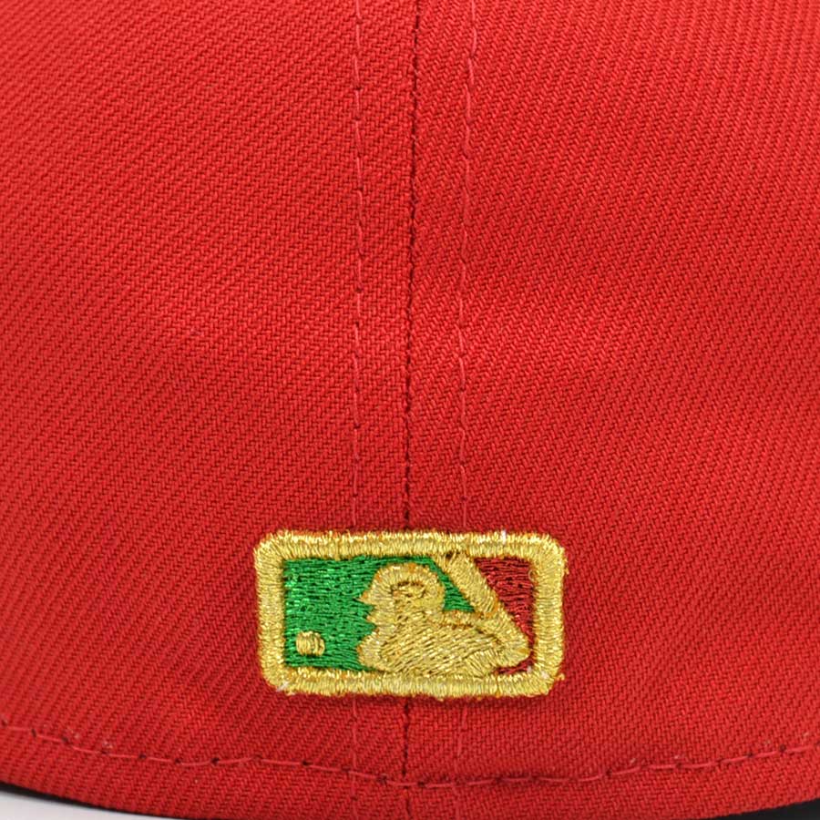 Houston Astros "THE GRINCH" Orbit Exclusive New Era 59Fifty Fitted Hat - Scarlet