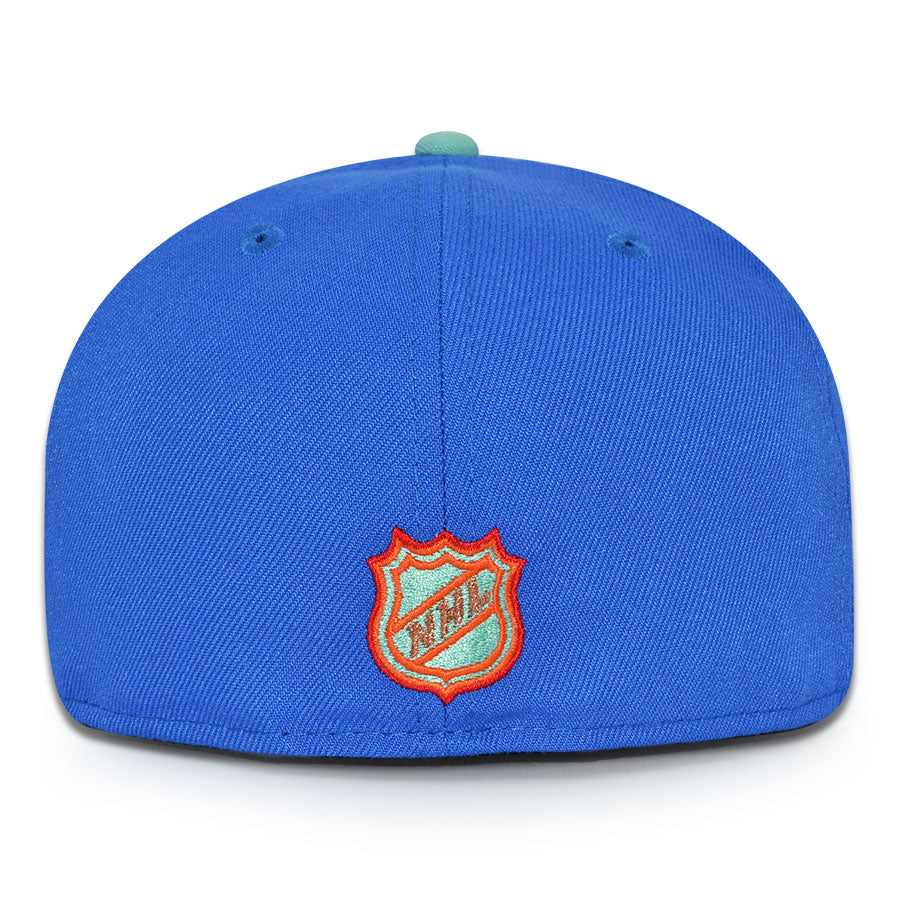 New York Rangers "BIG SHOT BECKY" Exclusive New Era 59Fifty Fitted Hat - Blue Bead/Black