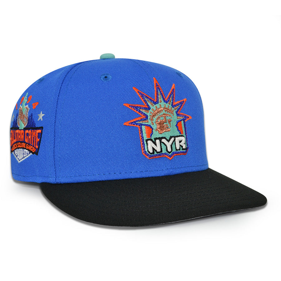 New York Rangers "BIG SHOT BECKY" Exclusive New Era 59Fifty Fitted Hat - Blue Bead/Black