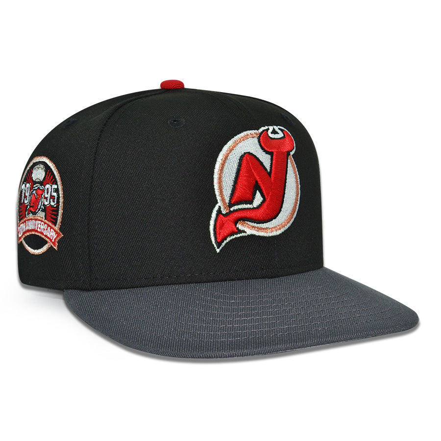 New Jersey Devils "95 INFERNO" Exclusive New Era 59Fifty Fitted Hat - Black/Graphite