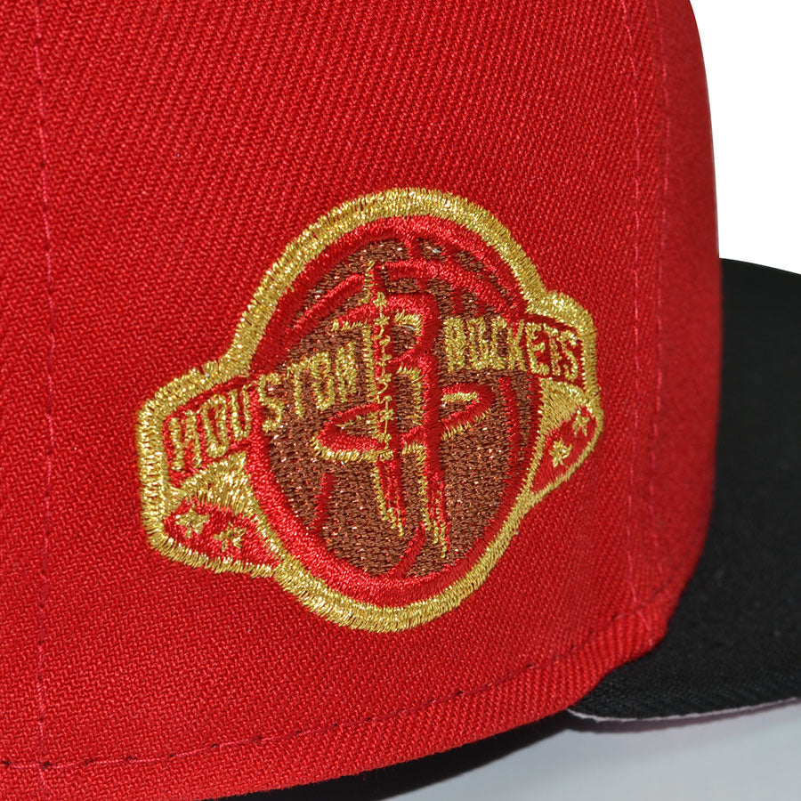 Houston Rockets "ROCKHER PINKY" Exclusive New Era 59Fifty Fitted Hat - Scarlet/Black