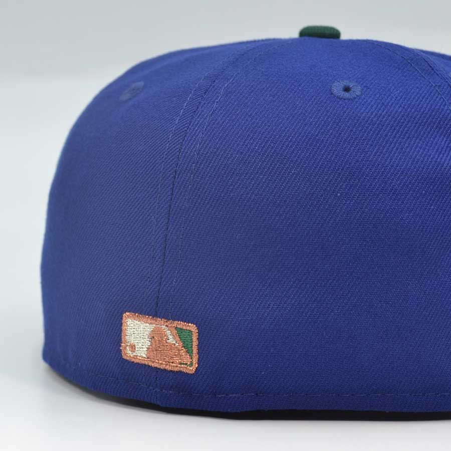 Cleveland Guardians ALTERNATE WINGS Exclusive New Era 59Fifty Fitted Hat - Royal/Dark Green