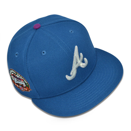 Atlanta Braves "ALICE" Exclusive New Era 59Fifty Fitted Hat - Seashore