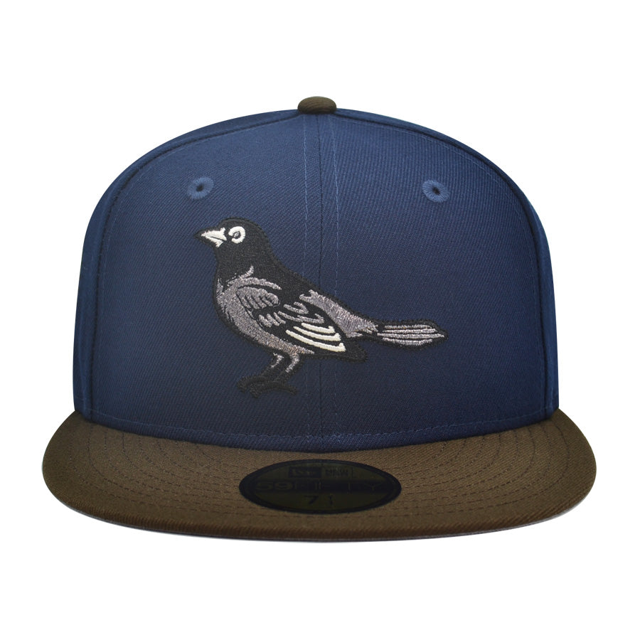 Baltimore Orioles 50th Anniversary Exclusive New Era 59Fifty Fitted Hat - Ocean Side/Walnut