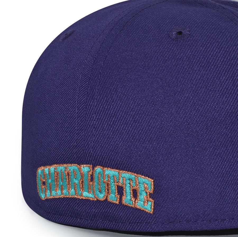 Charlotte Hornets "VELVET VENOM" Exclusive New Era 59Fifty Fitted Hat - Purple/Black