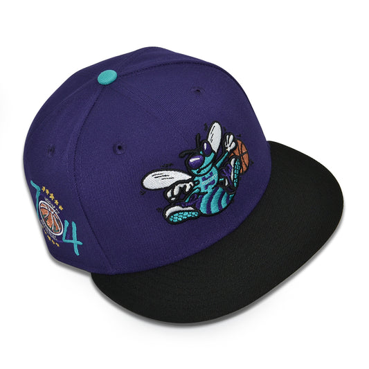 Charlotte Hornets "VELVET VENOM" Exclusive New Era 59Fifty Fitted Hat - Purple/Black