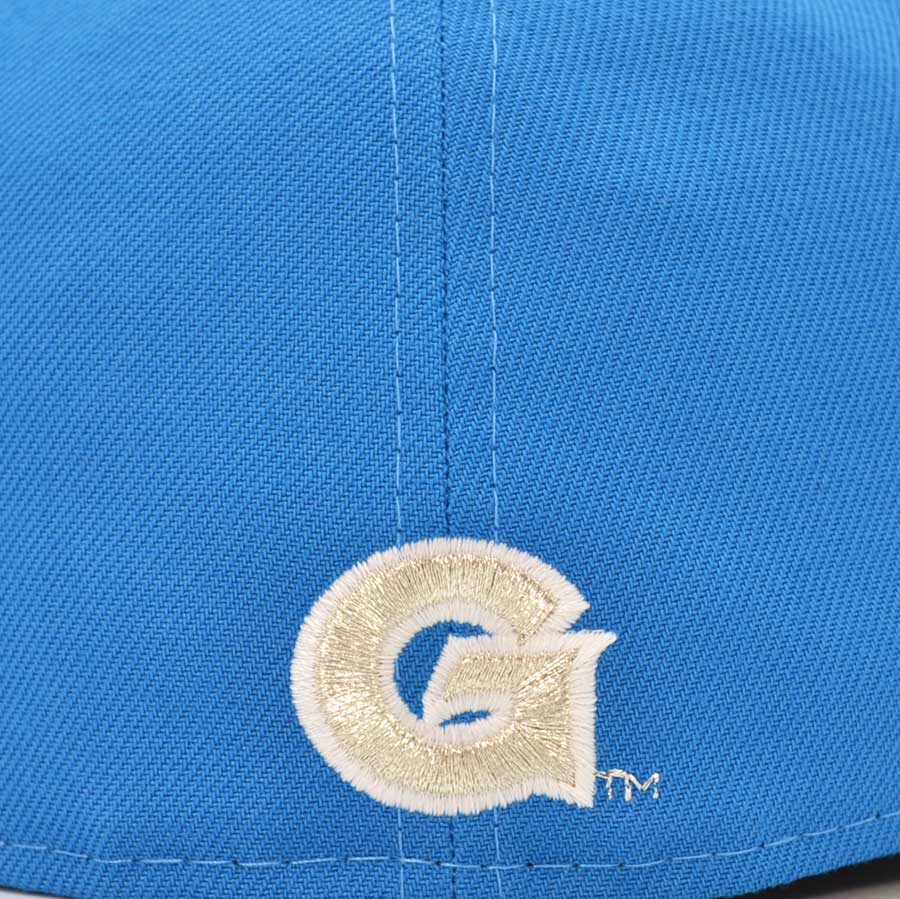 Georgetown Hoyas 1984 NCAA Championship Exclusive New Era 59Fifty Fitted NCAA Hat - Cardinal Blue