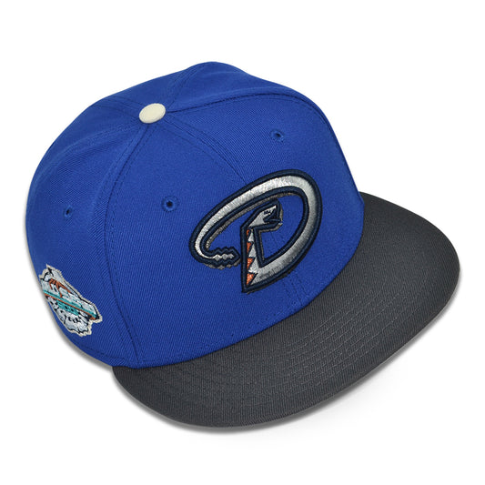 Arizona Diamondbacks "DREAMERS" Exclusive New Era 59Fifty Fitted Hat - Majestic/Dark Graphite