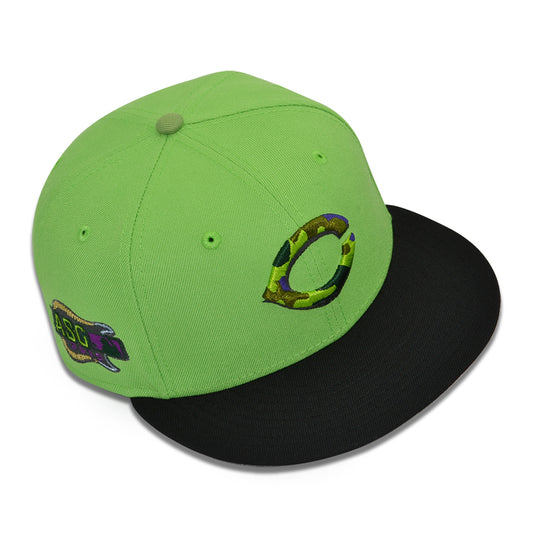 Cincinnati Reds "PERFECT CELL" Exclusive New Era 59Fifty Fitted Hat - Lime/Black