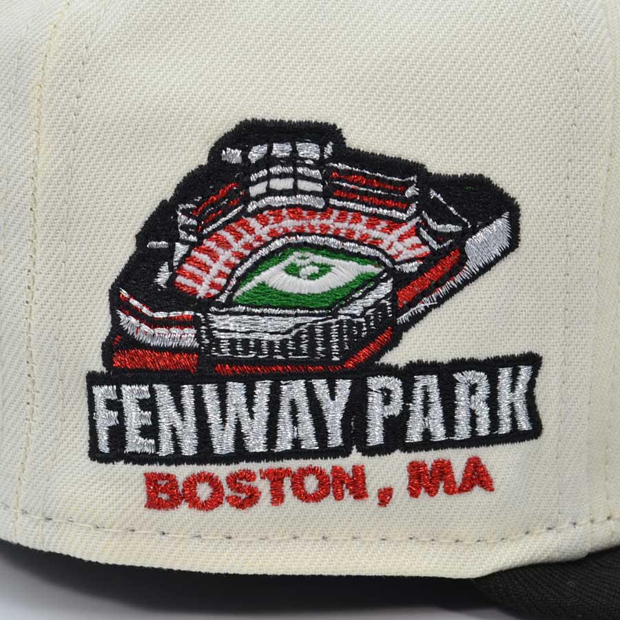 Boston Red Sox Fenway Park Exclusive New Era 59Fifty Fitted Hat - Chrome/Black