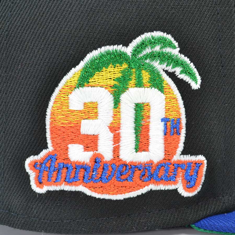 St. Lucie Mets 30th Anniversary Exclusive New Era 59Fifty Fitted Hat - Black/Royal