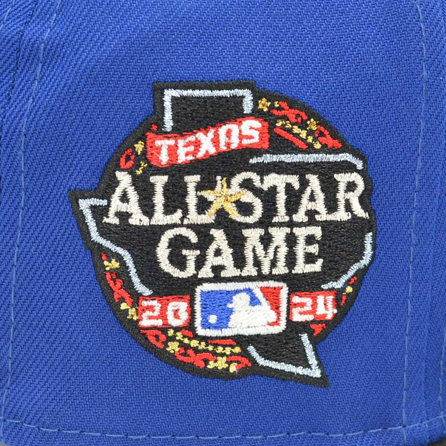 Texas Rangers 2024 ALL-STAR GAME Exclusive New Era 59Fifty Fitted Hat - Royal/Black