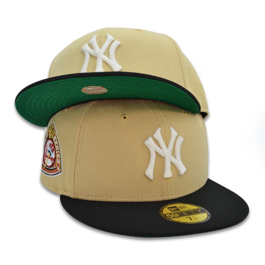 New York Yankees 1950 WORLD SERIES Exclusive New Era 59Fifty Fitted Hat - Vegas Gold/Black