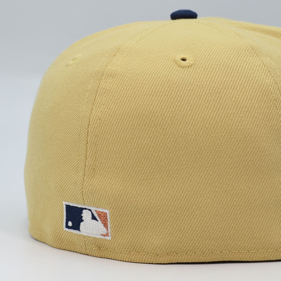 Pittsburgh Pirates Exclusive 1959 ALL-STAR GAME New Era 59Fifty Fitted Hat - Vegas Gold/Burntwood