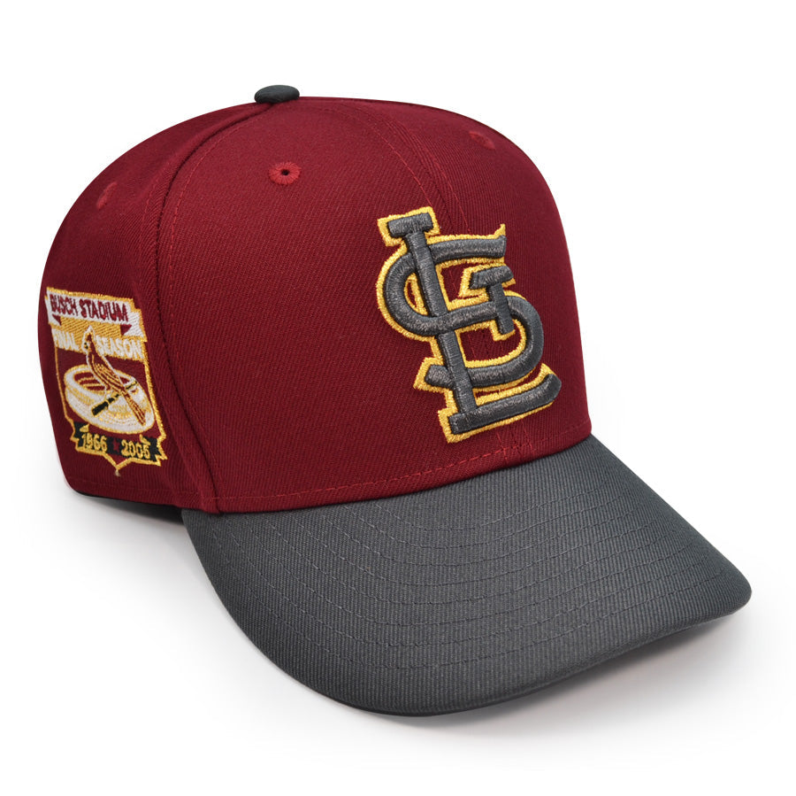 St.Louis Cardinals Busch Stadium Exclusive New Era 59Fifty Fitted Hat - Cardinal/Graphite