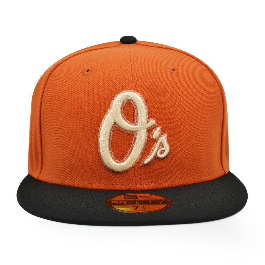 Baltimore Orioles 30th Anniversary Exclusive New Era 59Fifty Fitted Hat - Flight Orange/Black