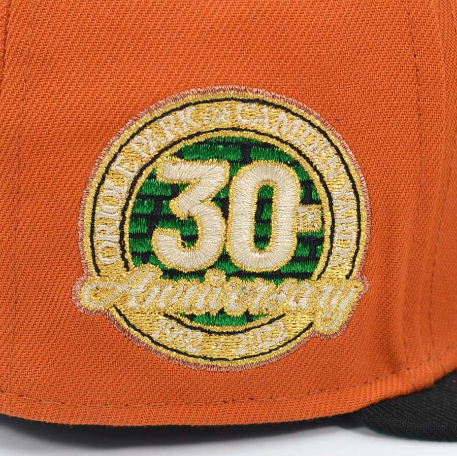 Baltimore Orioles 30th Anniversary Exclusive New Era 59Fifty Fitted Hat - Flight Orange/Black