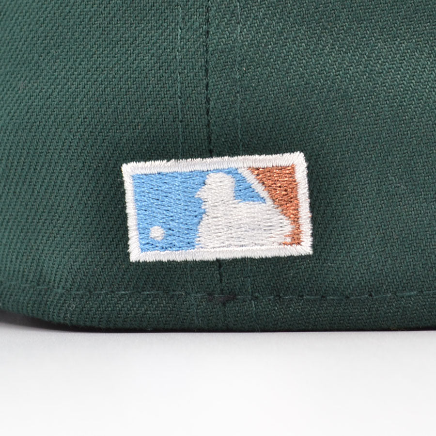 Texas Rangers FINAL SEASON Exclusive New Era 59Fifty Fitted Hat - Dark Green/Black