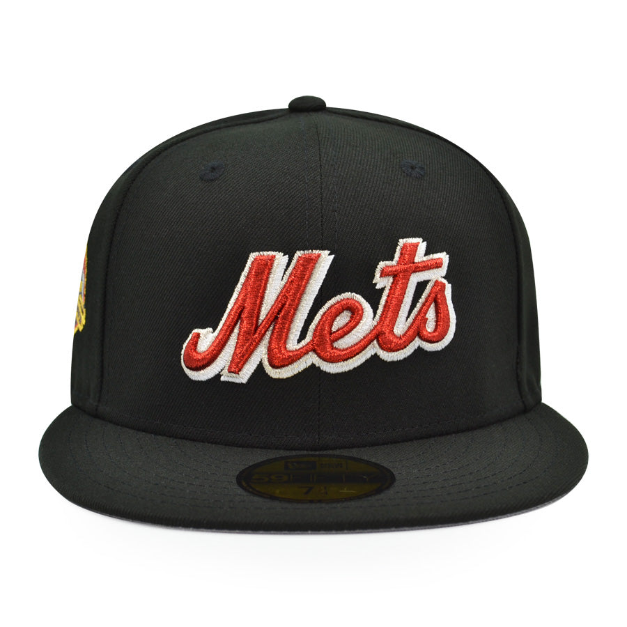 New York Mets 50th ANNIVERSARY Exclusive New Era 59Fifty Fitted Hat - Black