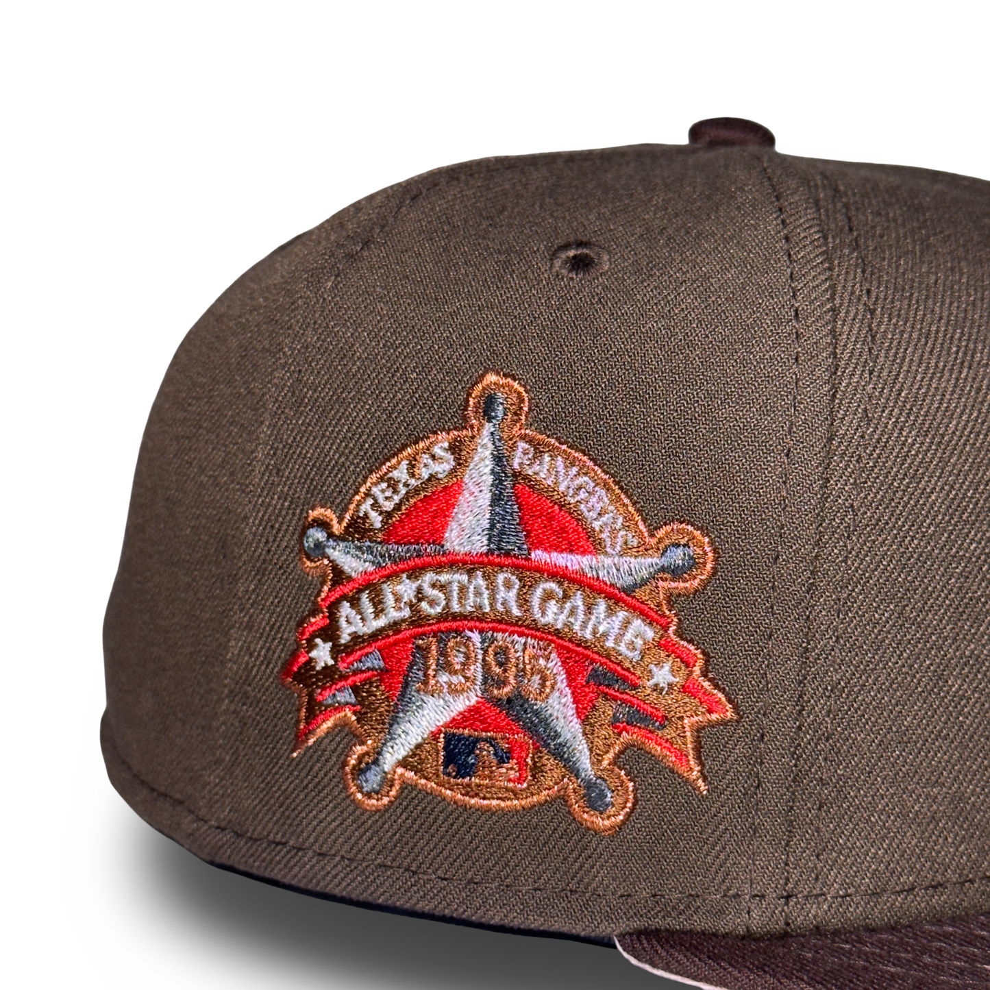 Texas Rangers "NEAPOLITAN" Exclusive New Era 59Fifty Fitted Hat - Walnut Pinky