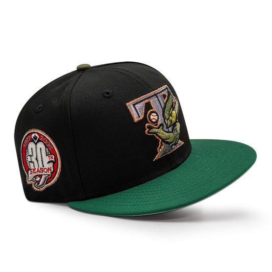 Toronto Blue Jays "TTar" Exclusive New Era 59Fifty Fitted Hat - Black/Emerald