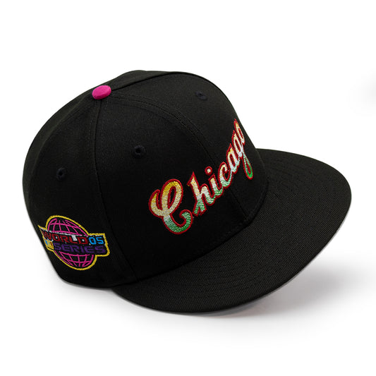 Chicago White Sox "KICK//PUSH" Exclusive New Era 59Fifty Fitted Hat - Black