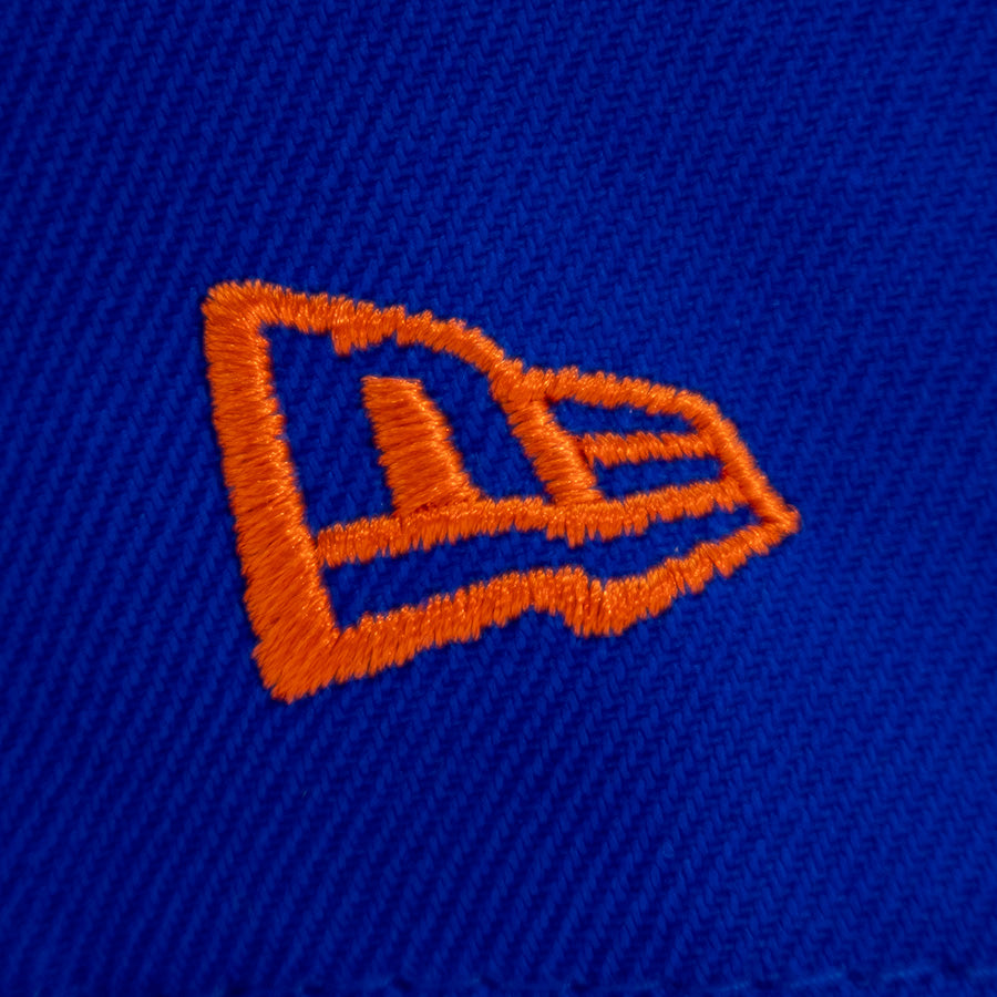 New York Knicks "2026 NBA CHAMPIONS" 2Tone New Era 9Fifty Snapback Hat - Royal/Orange