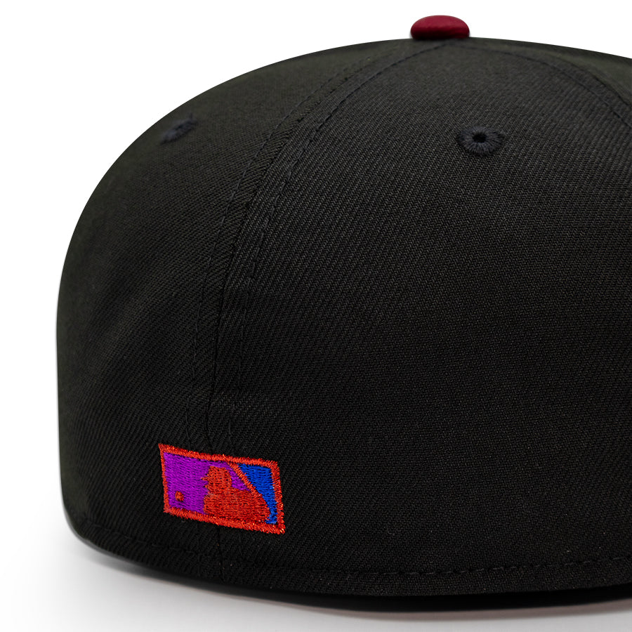 St.Louis Cardinals "LAGO" Exclusive New Era 59Fifty Fitted Hat - Black/Scarlet