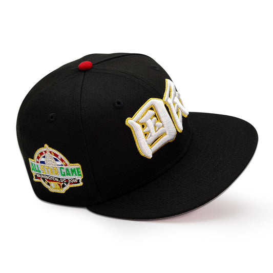 Washington Nationals "CARRY OUT" Kanji Exclusive New Era 59FIFTY Fitted Hat - Black Pinky