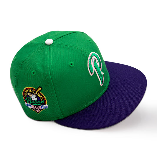 San Diego Padres "PICCOLO" Exclusive New Era 59Fifty Fitted Hat - Botanical/Purple