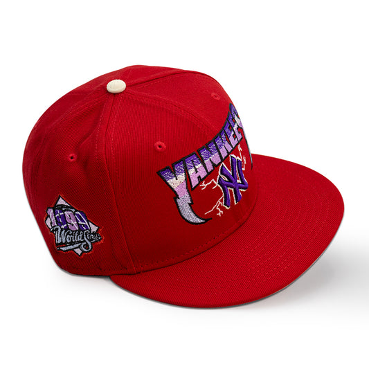 New York Yankees "YAMATO" Exclusive New Era 59Fifty Fitted Hat - Scarlet