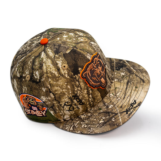 Chicago Bears "The Claw" Exclusive New Era 59Fifty Fitted Hat - Apx Real Tree