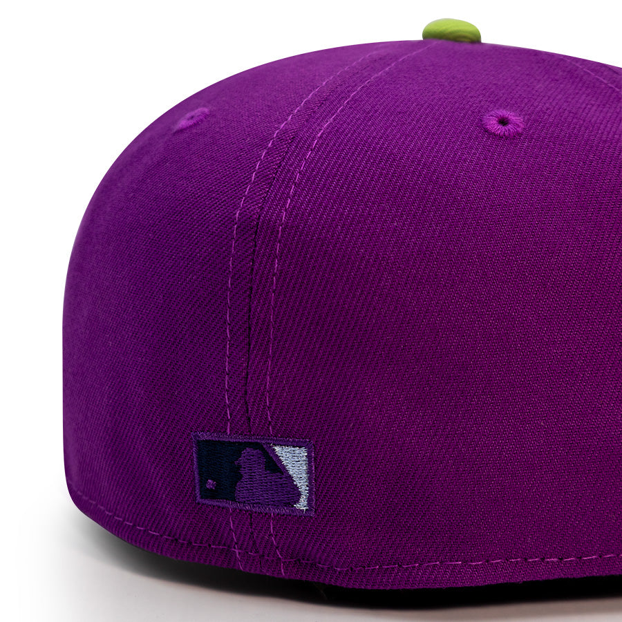 Cincinnati Reds "COURAGE" Exclusive New Era 59Fifty Fitted Hat - Sparking Grape/Black