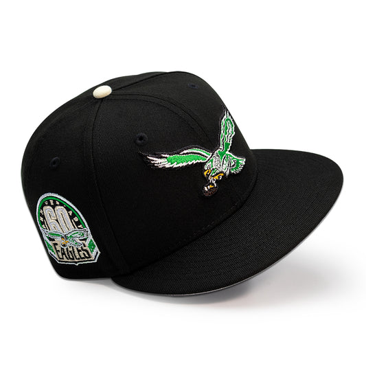 Philadelphia Eagles "SCRAMBLE MANIA" Exclusive New Era 59Fifty Fitted Hat - Black
