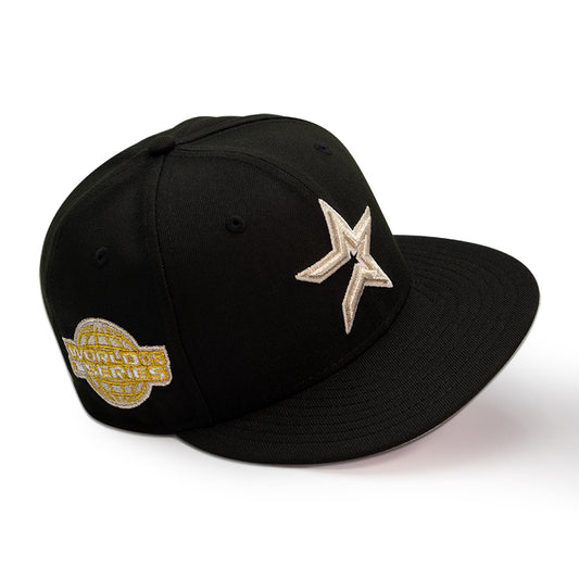 Houston Astros "STAR STRUCK" Exclusive New Era 59Fifty Fitted Hat - Black/Graphite