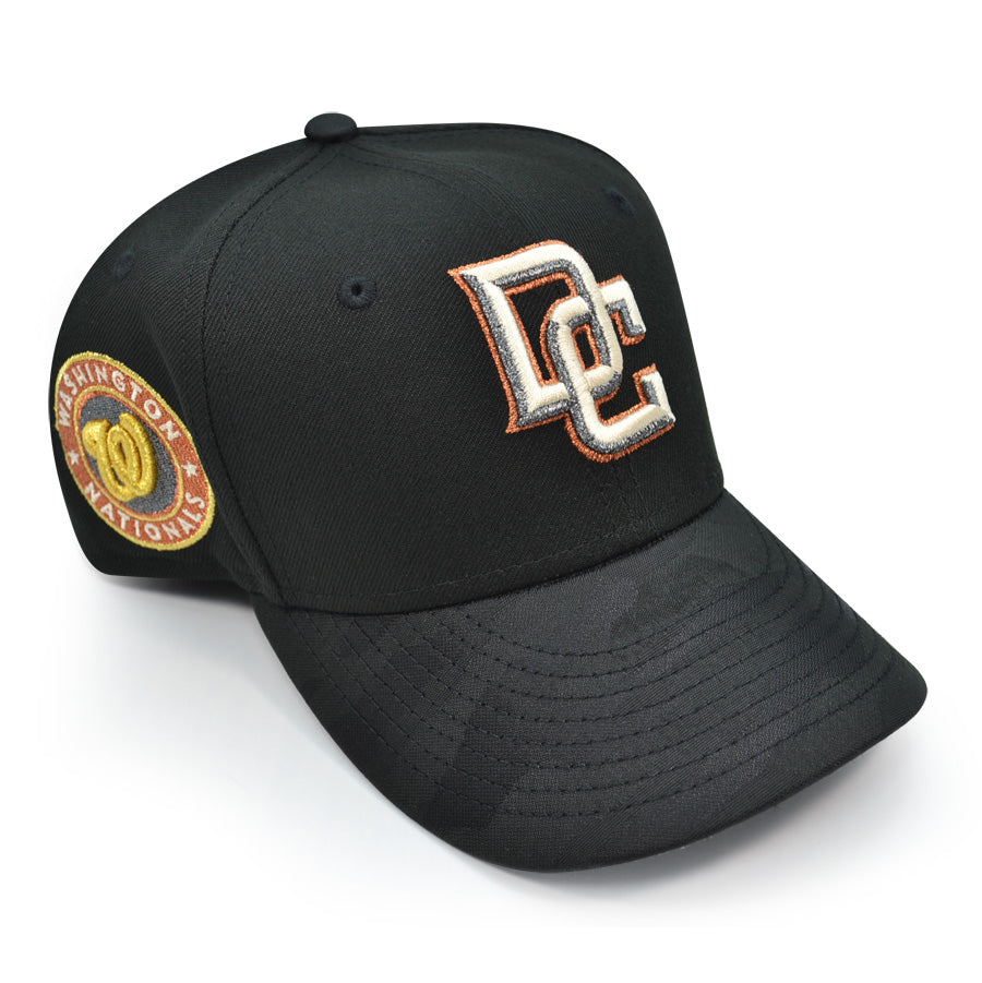 Washington Nationals DC Camo Brim Exclusive New Era 59Fifty Fitted Hat - Black/Urban Camo