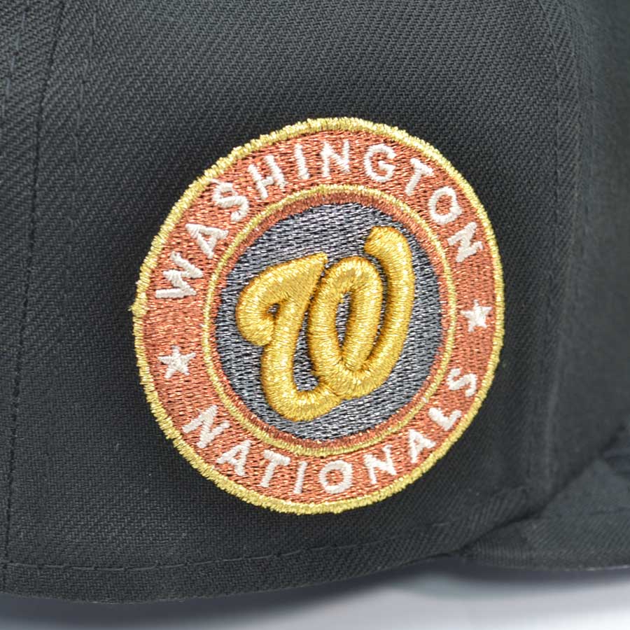 Washington Nationals DC Camo Brim Exclusive New Era 59Fifty Fitted Hat - Black/Urban Camo