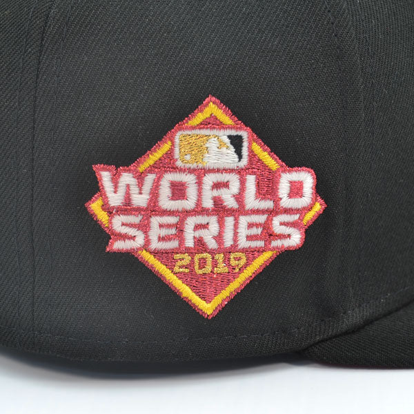 Washington Nationals 2019 WORLD SERIES Exclusive New Era 59Fifty Fitted Hat - Black