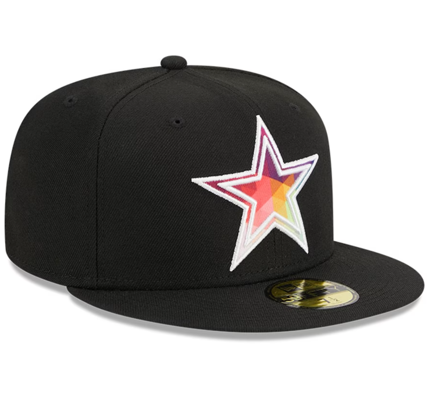 Dallas Cowboys New Era 2023 NFL Crucial Catch 59FIFTY Fitted Hat - Black/Pink