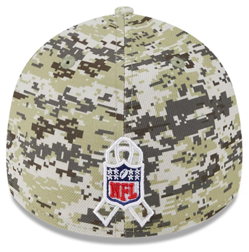 Dallas Cowboys New Era 2023 Salute To Service 39THIRTY Flex Hat - Camo