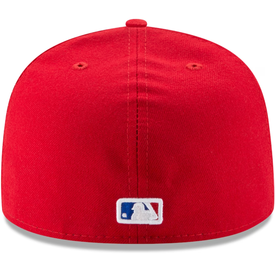 Texas Rangers 2023 WORLD SERIES CHAMPIONS Alternate On-Field New Era 59Fifty Fitted Hat - Red